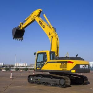 25T hydraulic crawler dig excavator SDLG E6250F with 700mm track shoe