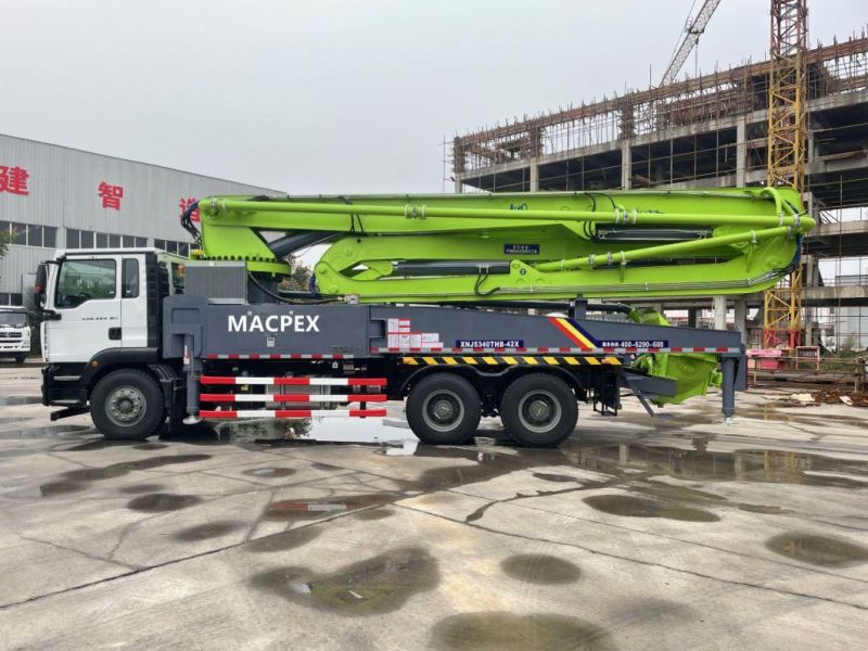 38m 42m 48m 52m 56m New Concrete Pump Truck with Sitrak Chassis