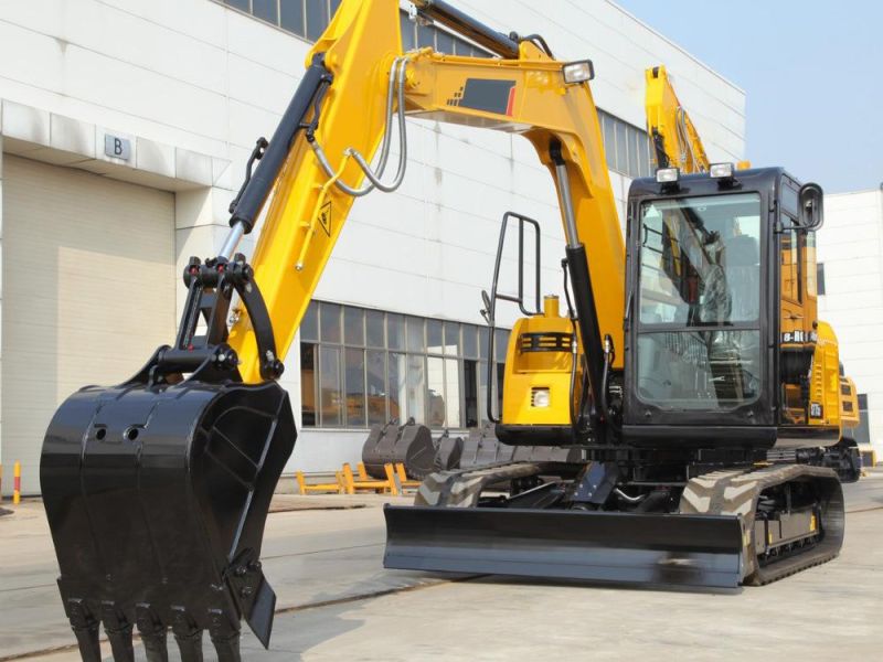 14 Ton Wheel Excavator Price Floating Excavator Rock Drill Excavator Sy155W