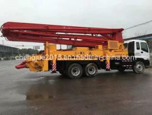 Used Sany Sy5383thb-37 Truck-Mounted Concrete Pump 37meter 42meter 52meter Length Pump Turkc