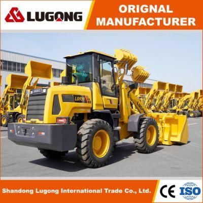 High Utility LG939 Mini Wheel Loader Upgreated Payloader with Palet Fork for Industrial