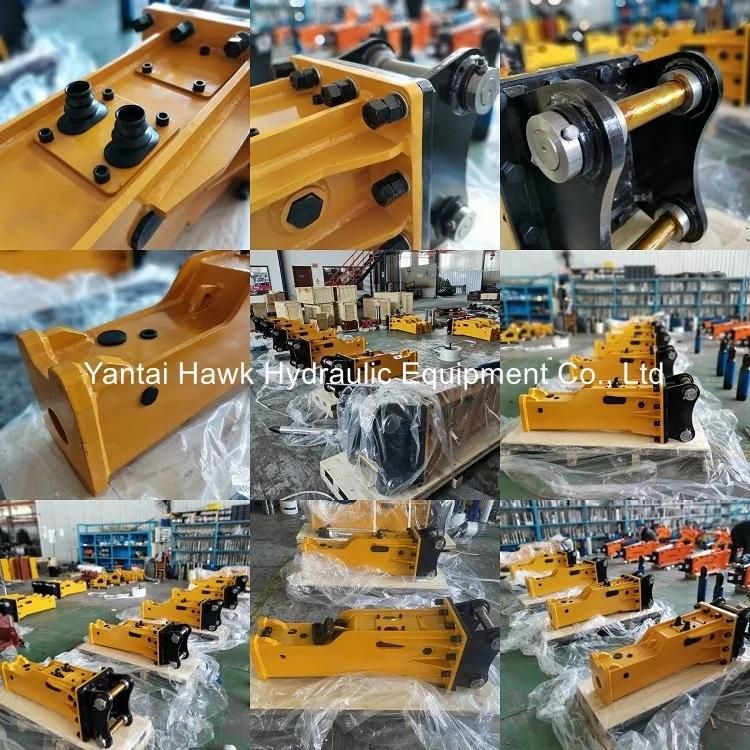 Top Open Hydraulic Stone Concrete Rock Breaker Hammer for Excavator