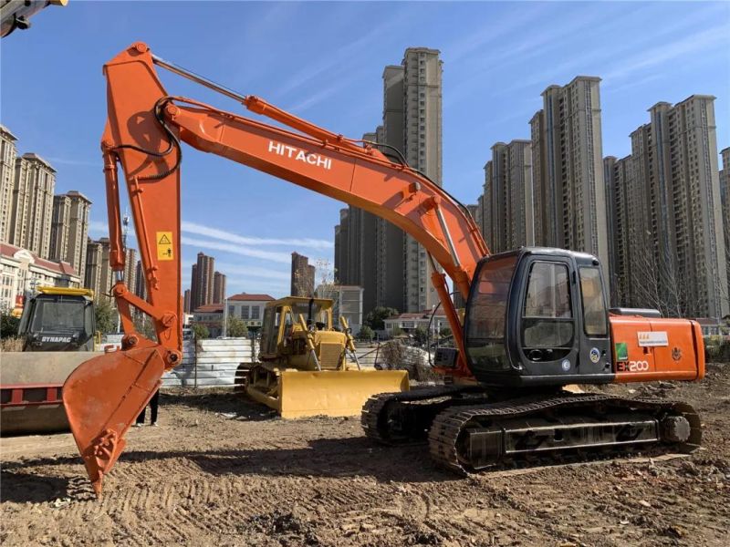 Used Ex200 Excavator Hitachi Ex200-3 Ex200-5 Zx200 Ex120 Crawler Excavator