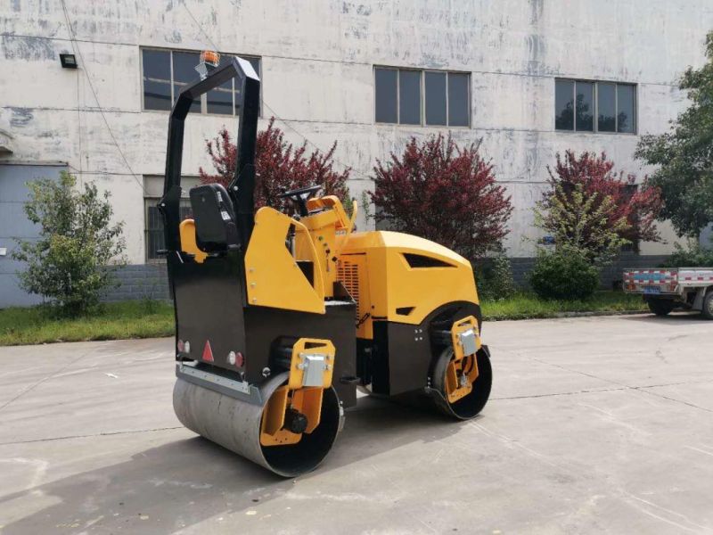 47" 4t Double Drum Diesel Power Fully Hydraulic Vibrating Road Roller