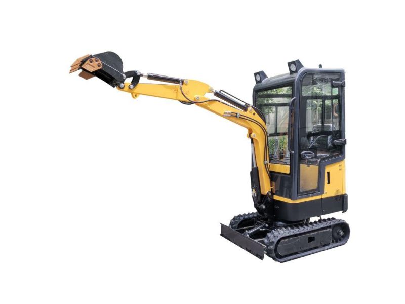 CE 800kg Small Tracked Excavators Price Hydraulic Crawler Mini Excavator Battery Electrical Power Construction Machinery