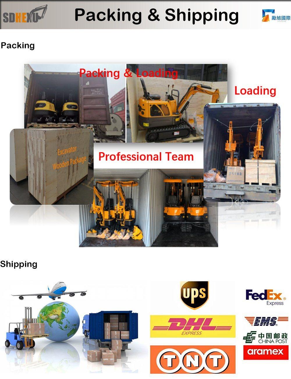 1ton 1.6ton 2ton 2.2ton Cheap Small Excavators for Sale Mini Excavators CE EPA China Cheap Price New Crawler Small Hydraulic Micro Mini Excavator Digger 5% off