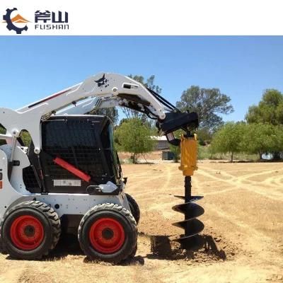 Skidsteer Loader Hydraulic Drill Auger