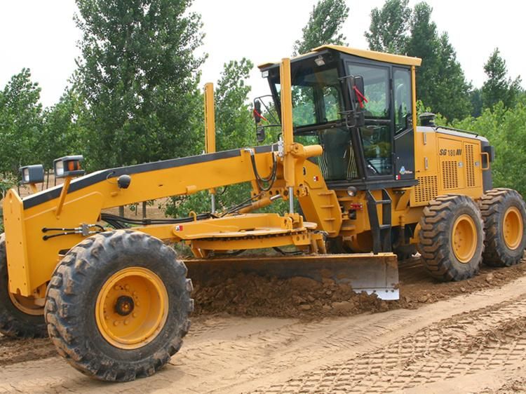 Motor Grader Sg24-3 220HP 18700kg China Road Graders Small Motor Grader Price