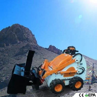 Ce Mini Skid Drill Auger, Mini Skid Steer Loader, Skid Steer Laoder, Mini Loader, Wheel Loader,