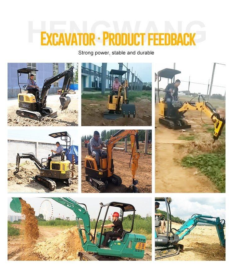Factory Supply Wholesale 2t Small Mini Excavator