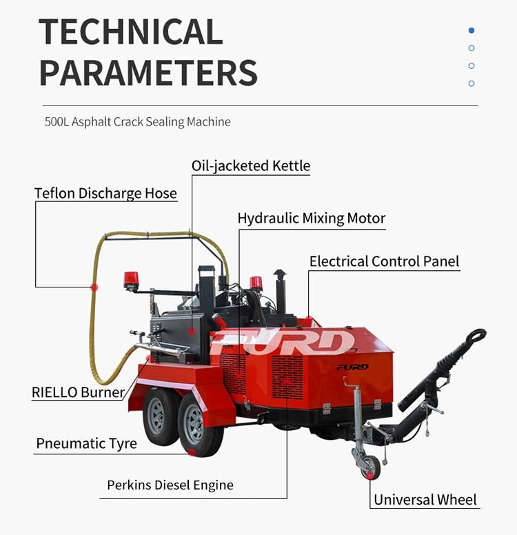 Concrete Road Crack Filling Sealing Machine
