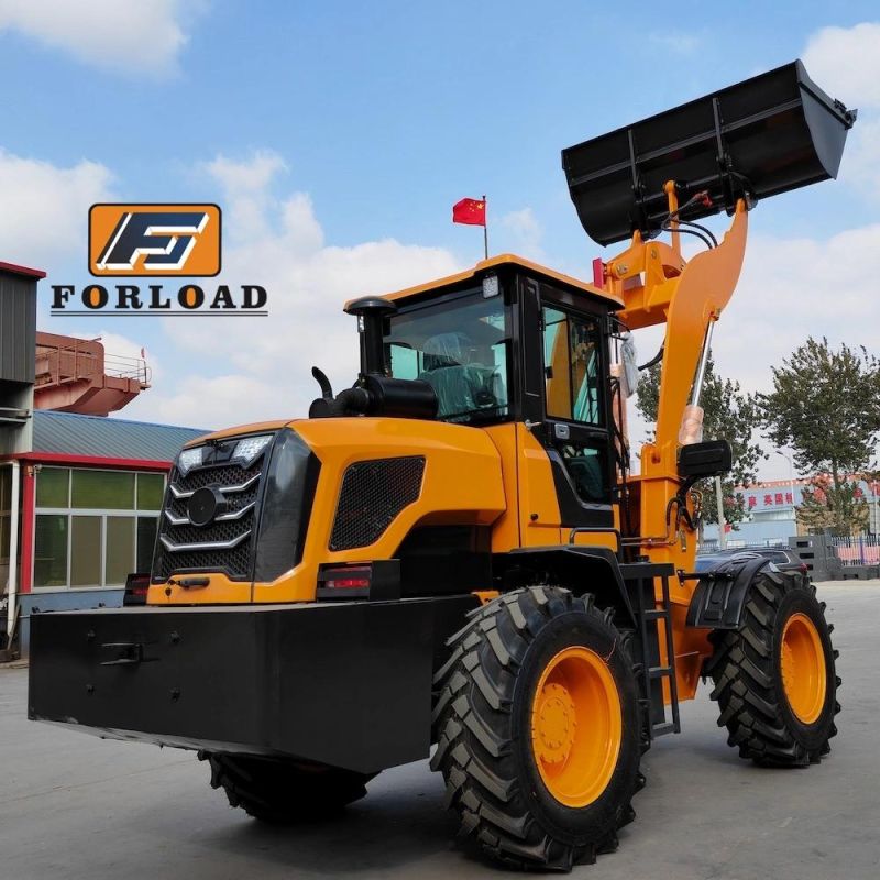 Forload Manufacturer 940 Small Wheel Loader 2.5 Ton Front End Mini Loader