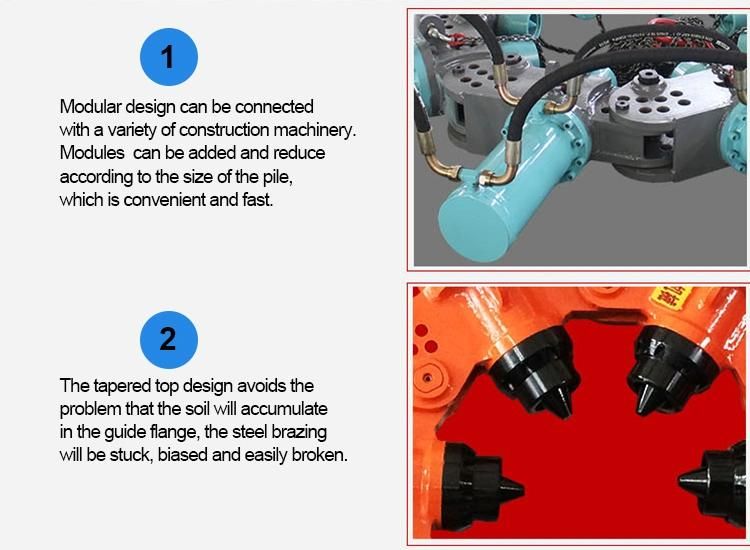 Low Price Concrete Pile Breaker for Excavator
