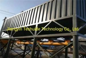 800t Movable Portable Horizontal Cement Silo