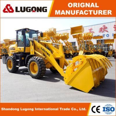 Lugong Brand LG939 Mini Wheel Loader Small Loader with EPA4 Euro 5 Engine, Front End Loader for Earthmoving