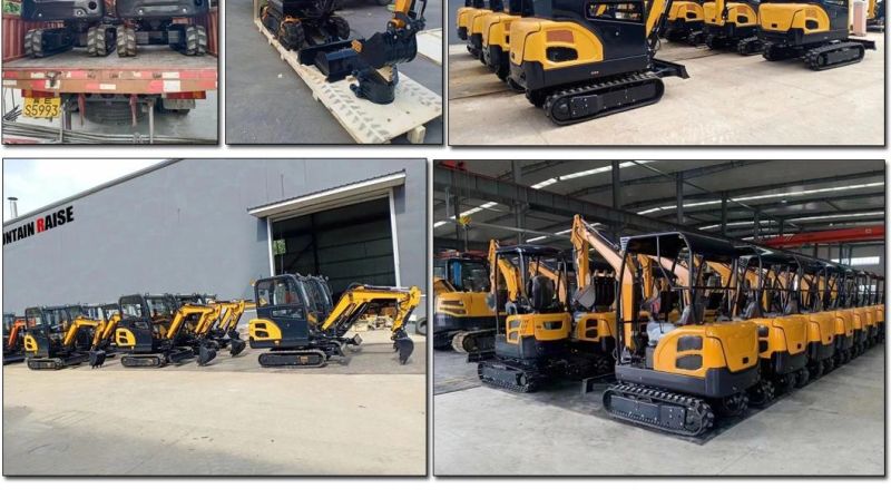 Construction Mini Digging Machinery 3 Ton Japanese Engine Mini Excavator