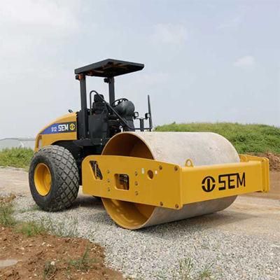 Famous Brand 12ton Static Single Drum Road Roller Sem512