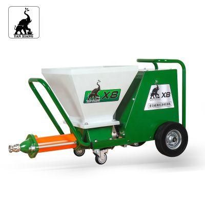 X8 Portable Airless True Stone Coating Wall Putty Sprayer Painting Machine