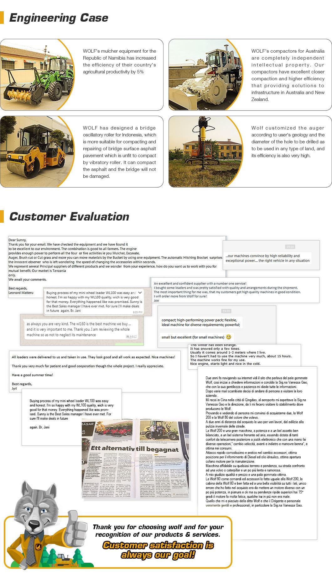 Wolf Soil Compactor for Earth Moving Works