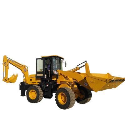 Towable Backhoe Excavator 4X4 Mini Backhoe Loader Micro Backhoe for Sale