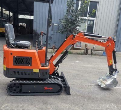 Chinese 1ton Mini Excavator Hx10 Small Digger Hx08 Hx16 Hx18 Hx20 Hx35 Excavator with Cheap Price