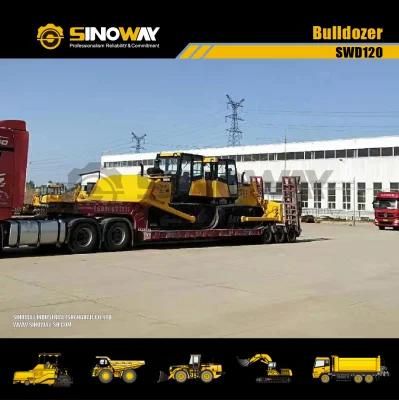 120HP Mini Tracked Dozer Bulldozer to South America