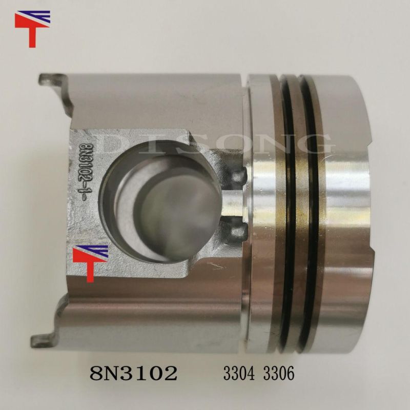 High-Performance Diesel Engine Engineering Machinery Parts Piston 8n3102 for Engine Parts Cat3304 Cat3306 Generator Set
