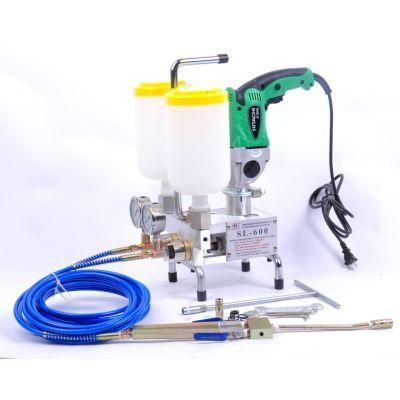 SL-600 Double Components Polyurethane PU Epoxy Crack Injection Pump