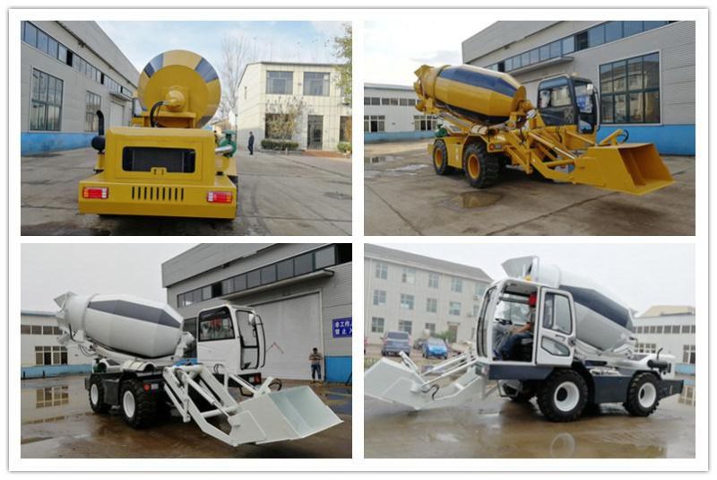 China Engine Self Loading Concrete Mixer for Sale