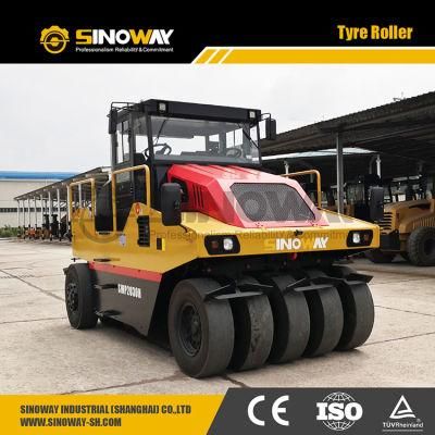 Swp2030h Asphalt Roller Sinoway 30 Ton Pneumatic Rubber Tyre Roller for Road Compaction