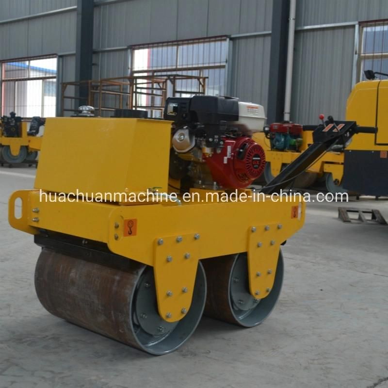Hand Walking Type Petrol Double Wheel Road Roller