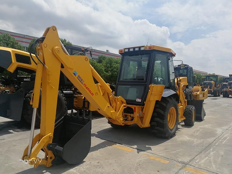 Sinomach Tlb Excavator Changlin 630A Mini Backhoe Loader for Sale