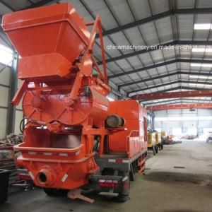 Truck Mounted Concrete Mixer with Pump