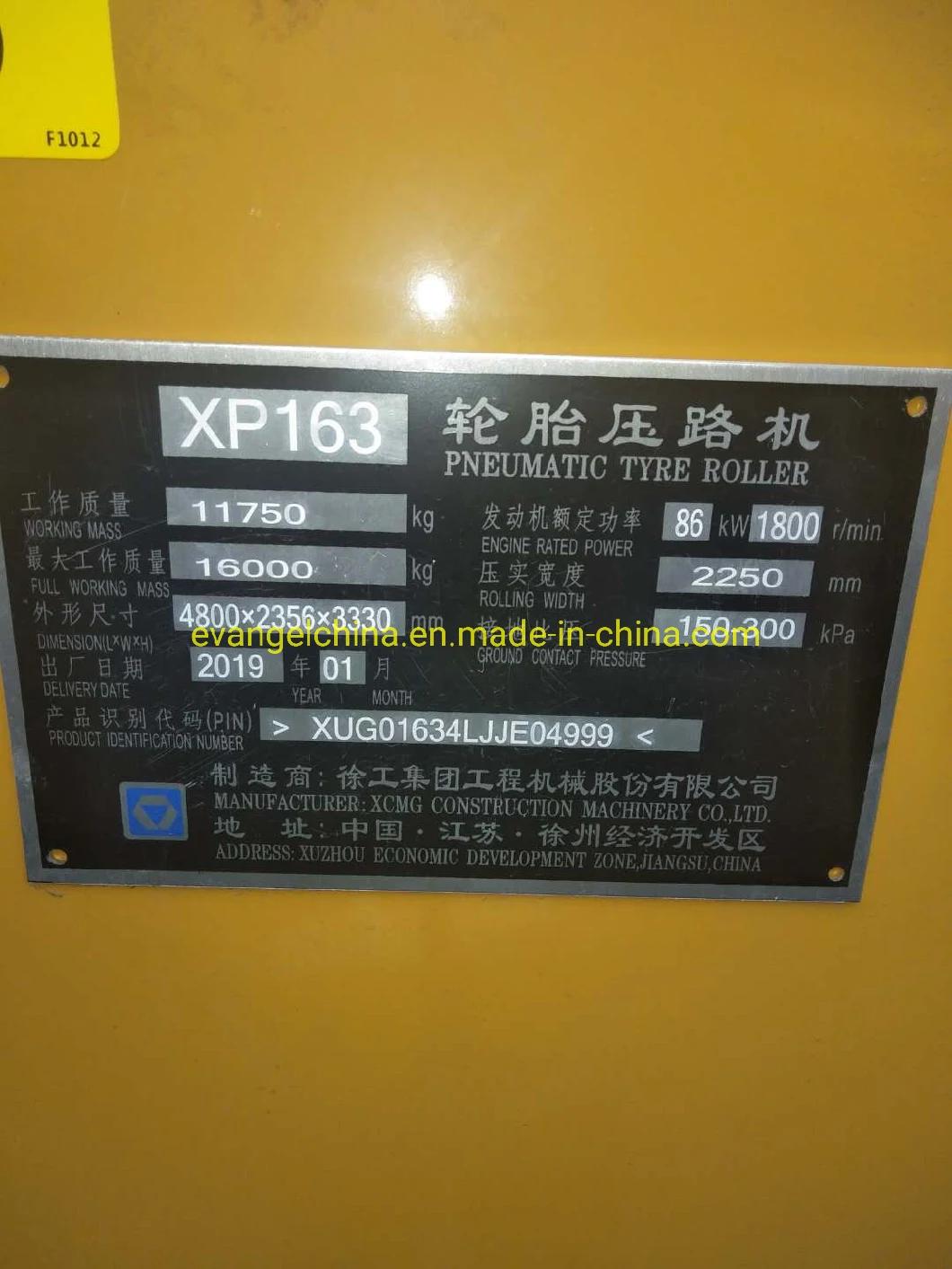 16 Ton Pneumatic Tire Roller XP163 for Sale