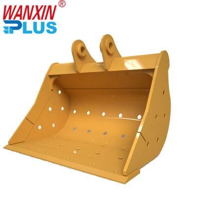 ISO9001: 2015 Wanxin Hubei Knife Spacer Rake Bucket for Excavator in China 0.45cbm-1.6cbm