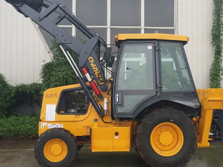 Sinomach Changlin 7.6 Ton Backhoe Loader 630A Backhoe Wheel Loader