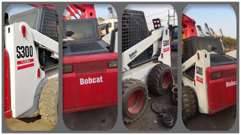 Used Bobcat S300 Skid Steer Loader Construction Machinery