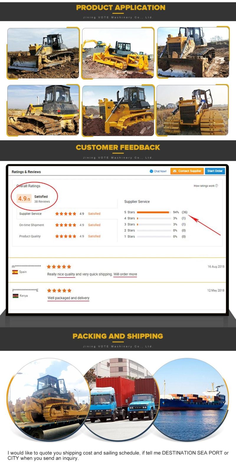 High Quality New Style Bull Dozer with Big Bucket Manufacture Price