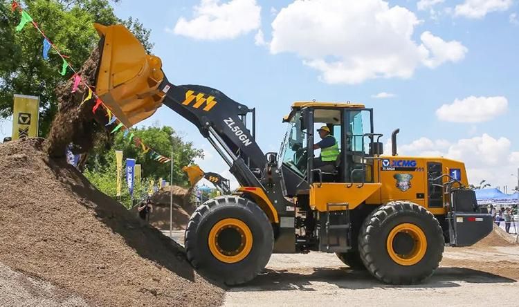 XCMG Construction Equipment 5ton New Brand Front Wheel Loader Zl50gn