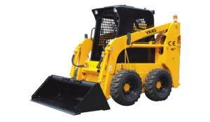 Rated Load 500kg 37kw Skid Steer Loader Tyre Tire Type Wheel Loader with CE
