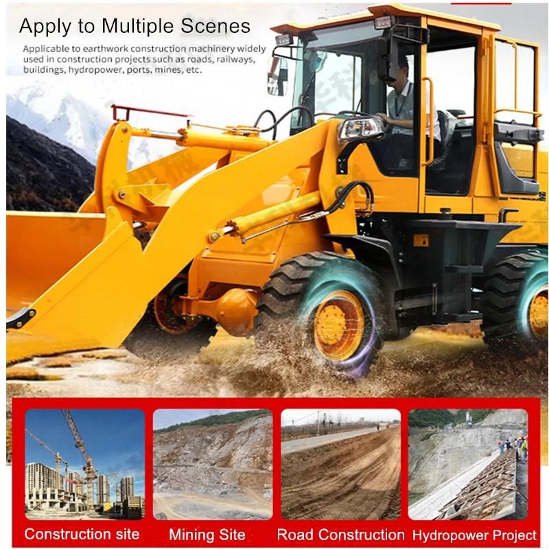 2022 Construction Loader Machine 2.5ton Front End Wheel Loader for Sale