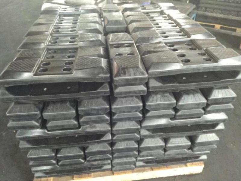Rubber Pad 350bd (bolt on) for The Kubota/Takeuchi Machine