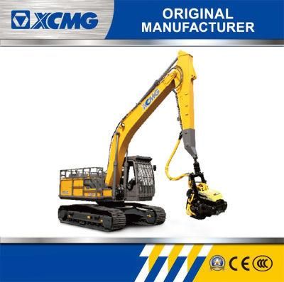XCMG Forestry Wood Machinery 20 Ton Excavator Hydraulic Rotating Log Grapple Xe210f Forest Machine Excavator Felling Machine
