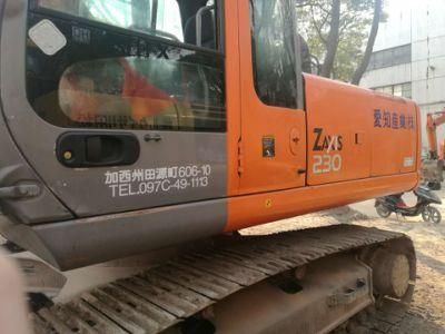 Great Second Hand 23ton Digger for Sale Used Excavator Hitachi Zx230 with High Quality on Hot Sale in Shanghai