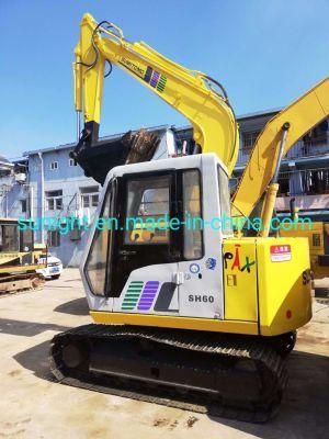 Cheap Reconditioned 0.3 Japan Excavator Sumitomo Sh60 on Sale