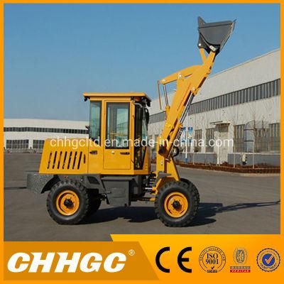 Hydraulic Articulated Front End Bucket Mini 4WD Wheel Loader for Sale