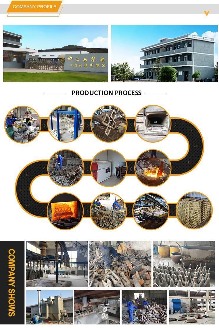 Construction Machinery Excavator Bucket Accessories Pins and Nuts