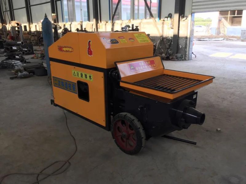 New Type Construction Electric Diesel Mini Portable Mortar Concrete Pump for Sale