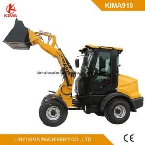 KIMA910 Mini Loader 1 Ton Passed CE Test