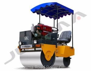 Small Size Ride on Diesel Double Drum 1 Ton Road Roller Machinery (YZ1)
